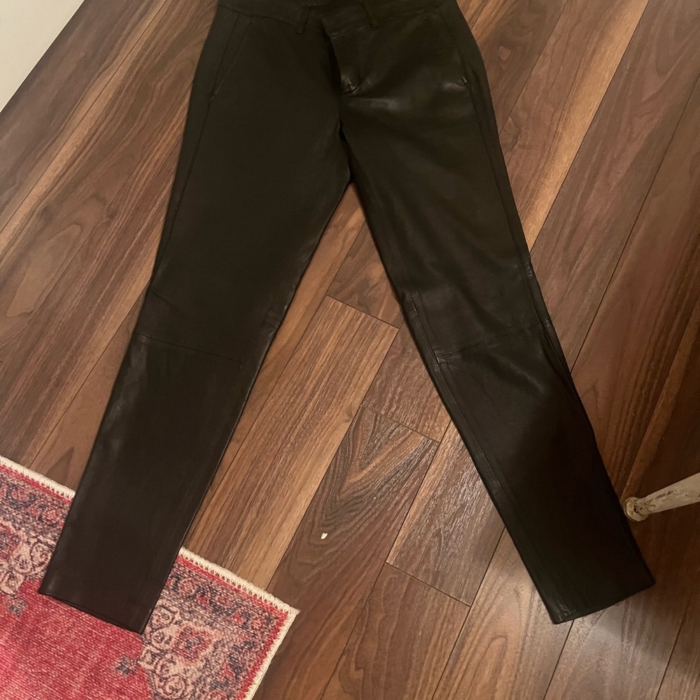 VINCE leather pants